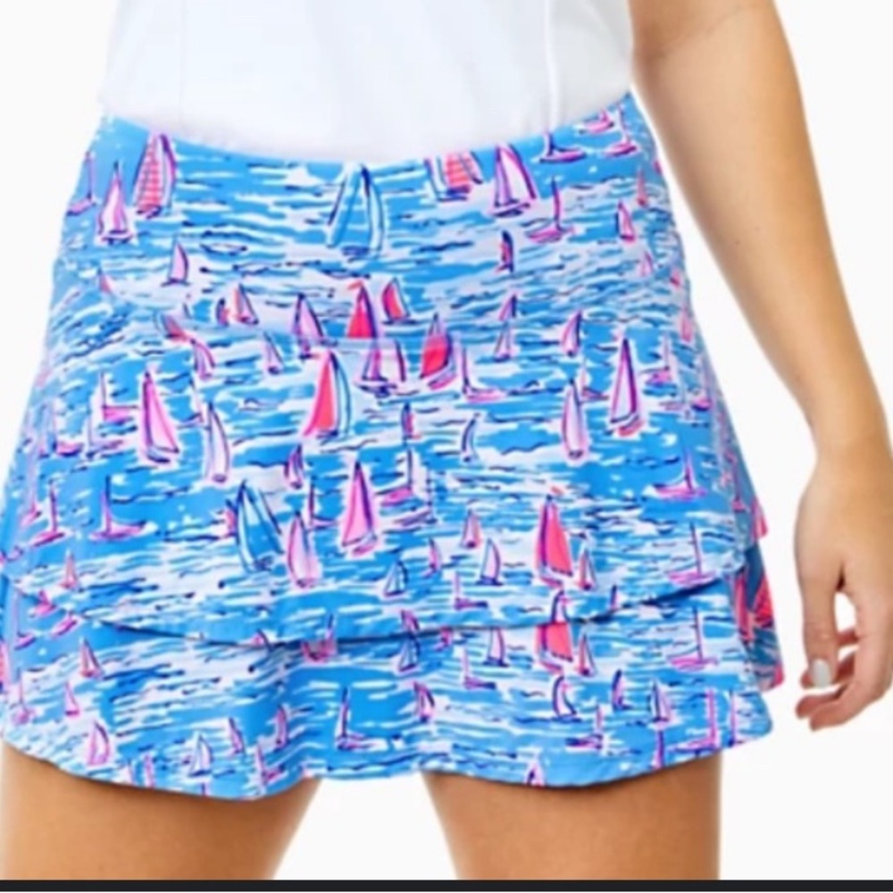 Lilly Pulitzer Luxletic Adai Skort Size Medium $108 Size: M Lilly Pulitzer